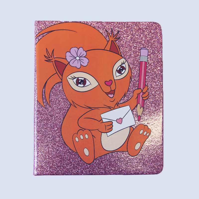 Carnet vierge pailleté Solaya