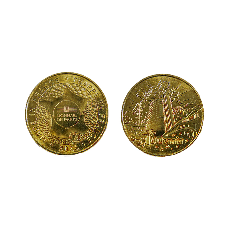 Médaille monnaie de Paris Vulcania