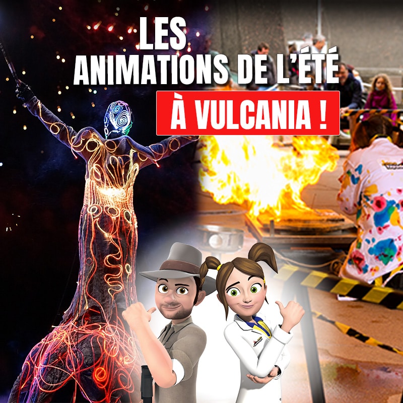 Découvrez toutes animations et spectacles qui rythmeront l'été de Vulcania !